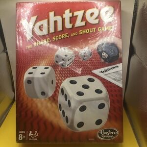 NEW Hasbro Yahtzee Classic Dice Game – Roll for the Ultimate Win Family Fun